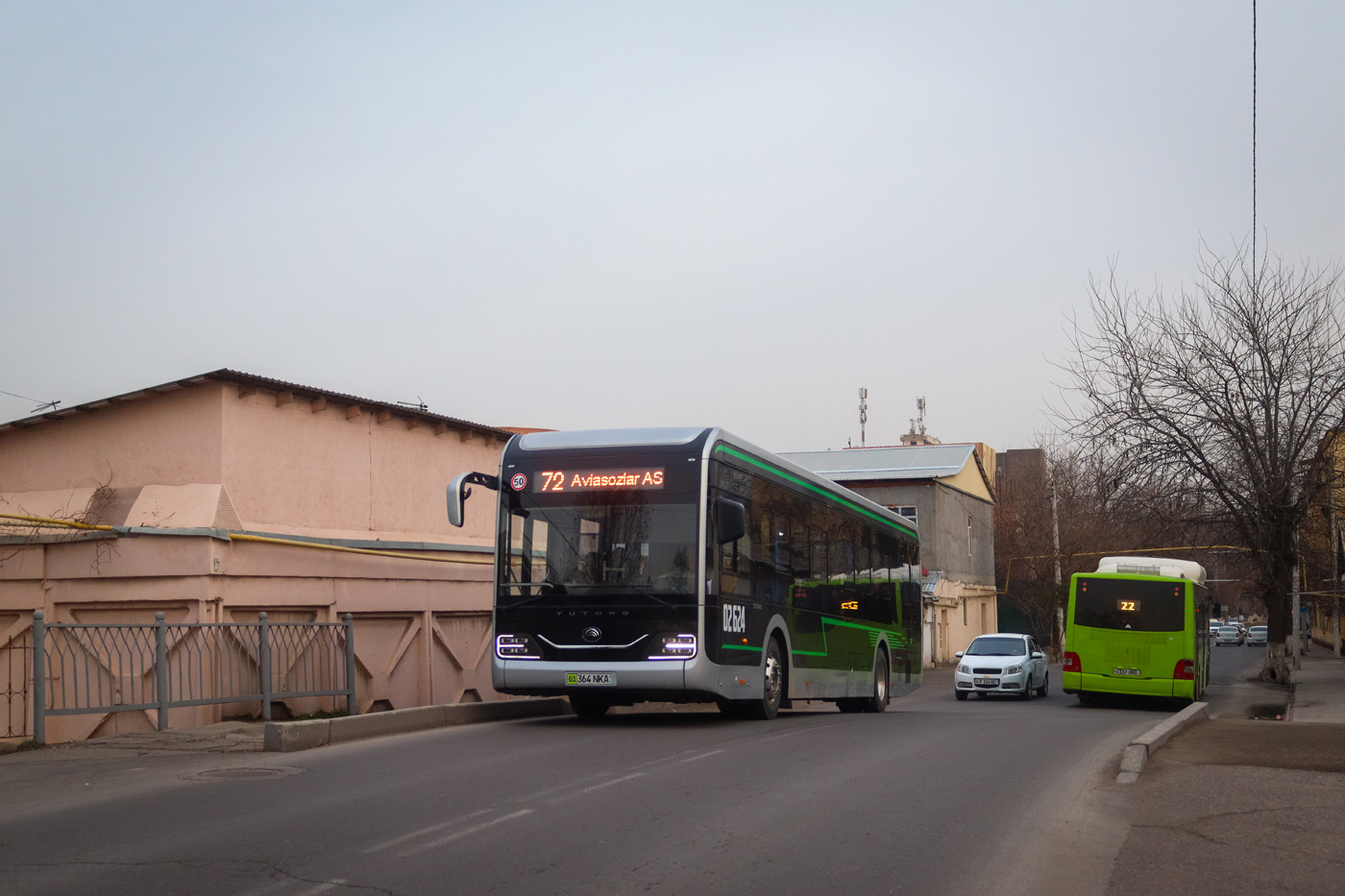 Ташкент, Yutong ZK6126BEVG № 02624