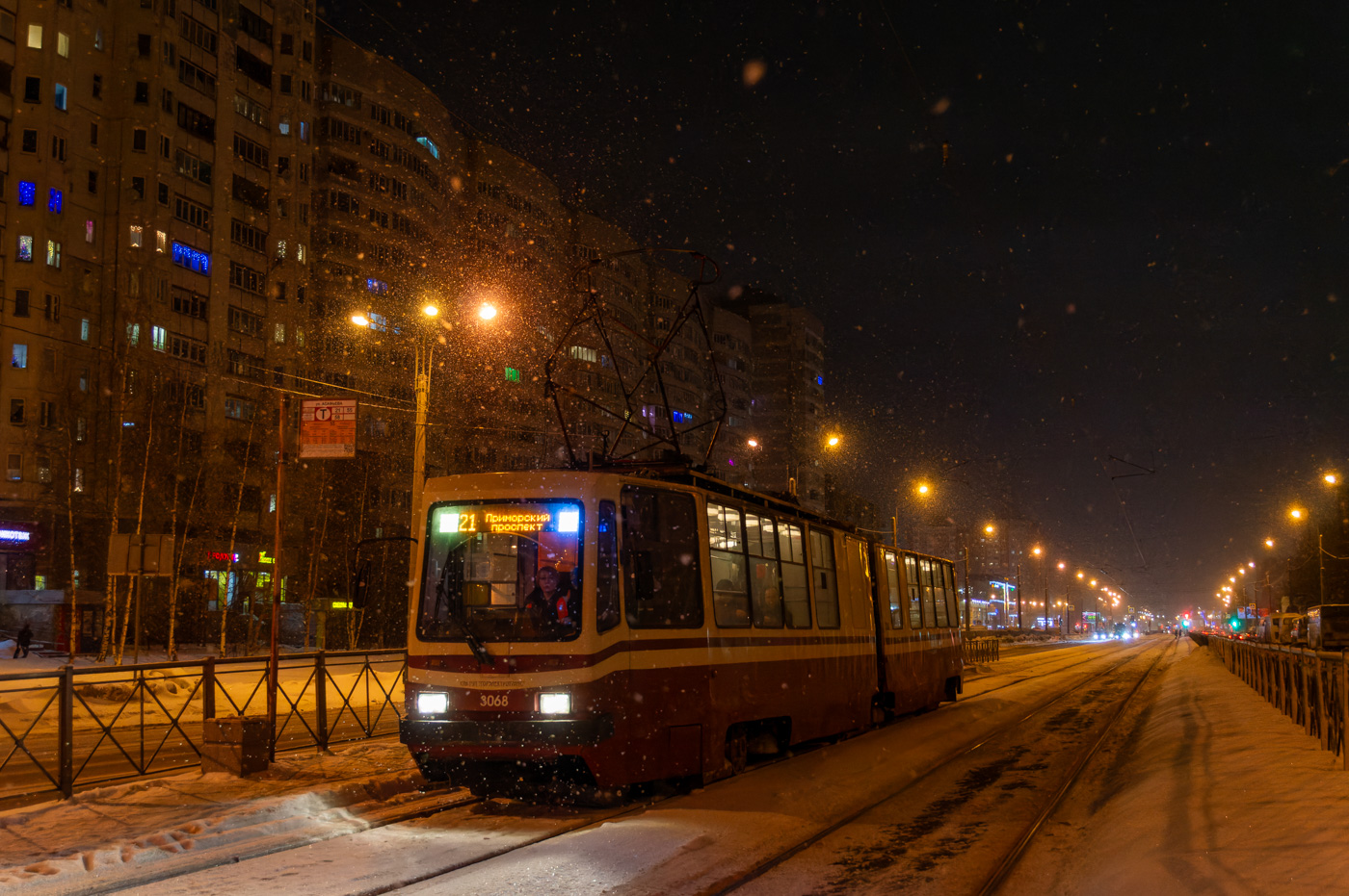 Санкт-Петербург, ЛВС-86К-М № 3068