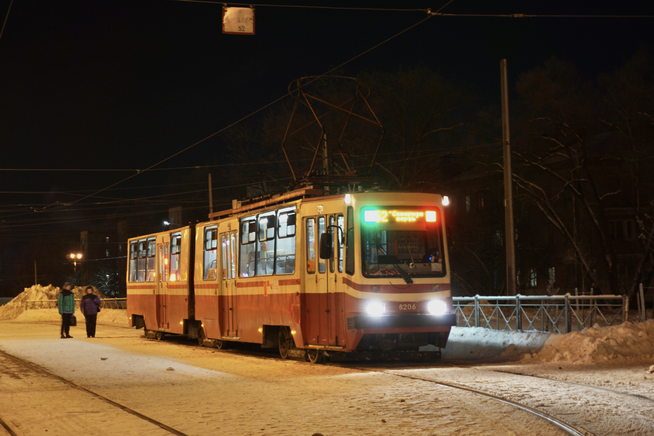 Санкт-Петербург, ЛВС-86К № 8206 Санкт-Петербург, ЛВС-86К № 8206