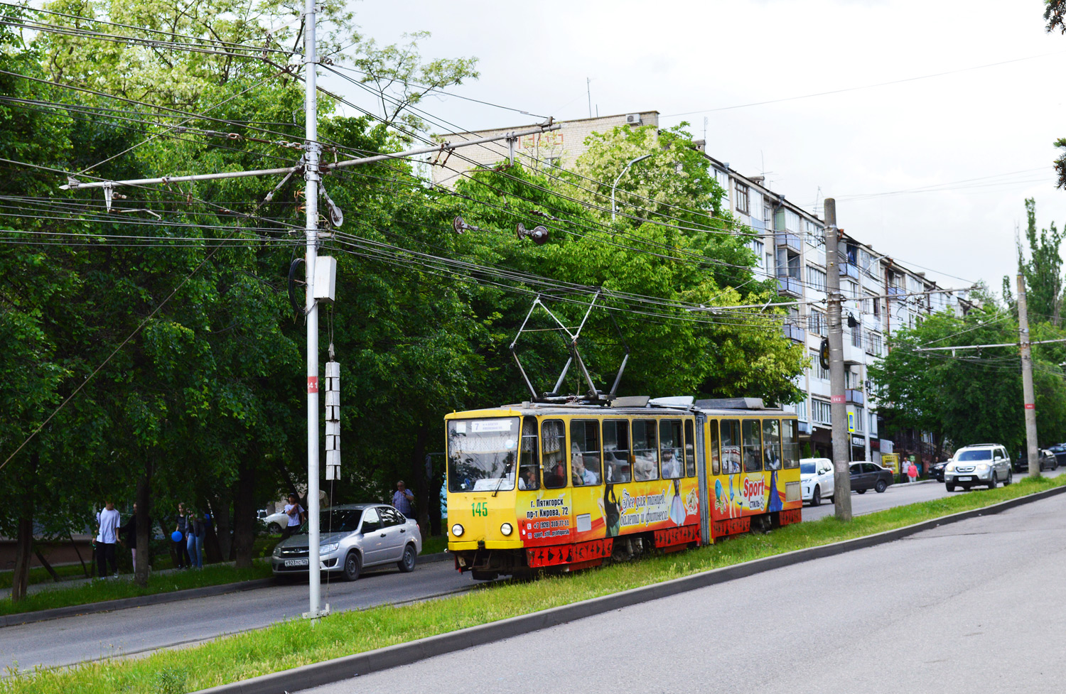 Pyatigorsk, Tatra KT4SU nr. 145