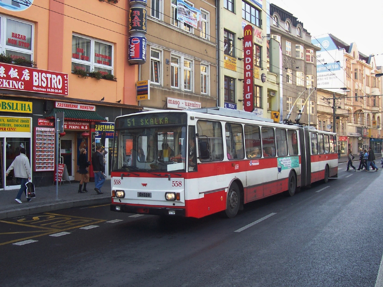 Усти-над-Лабем, Škoda 15Tr13/6M № 558