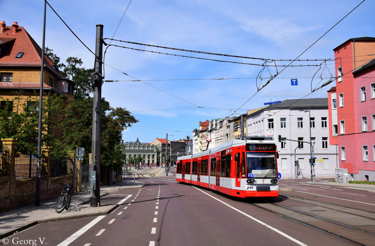 Галле, Duewag MGT6D № 649