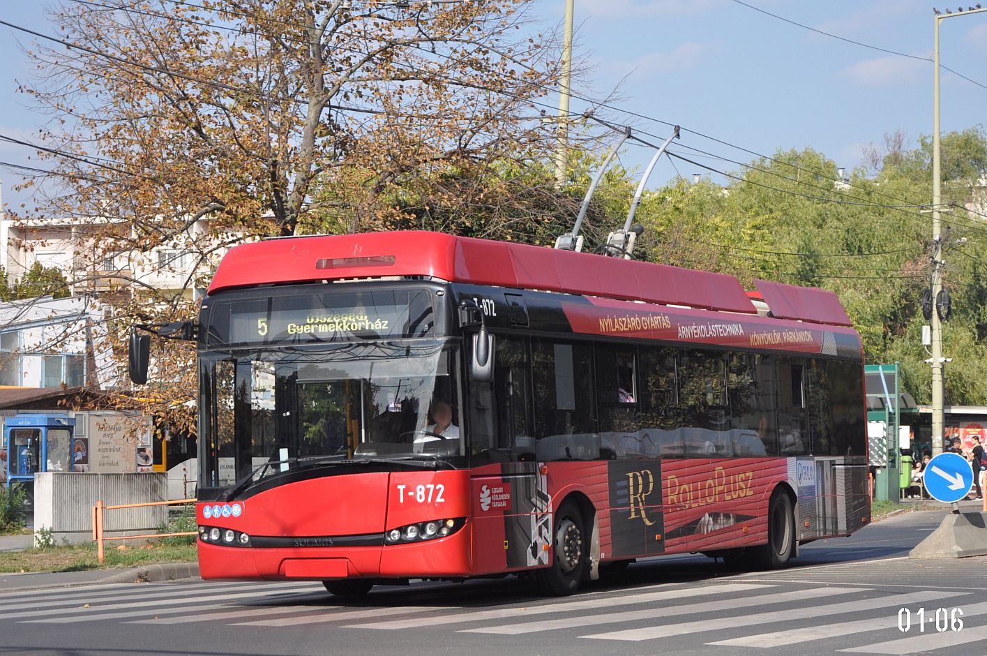 Сегед, Solaris Trollino III 12 AC № T-872