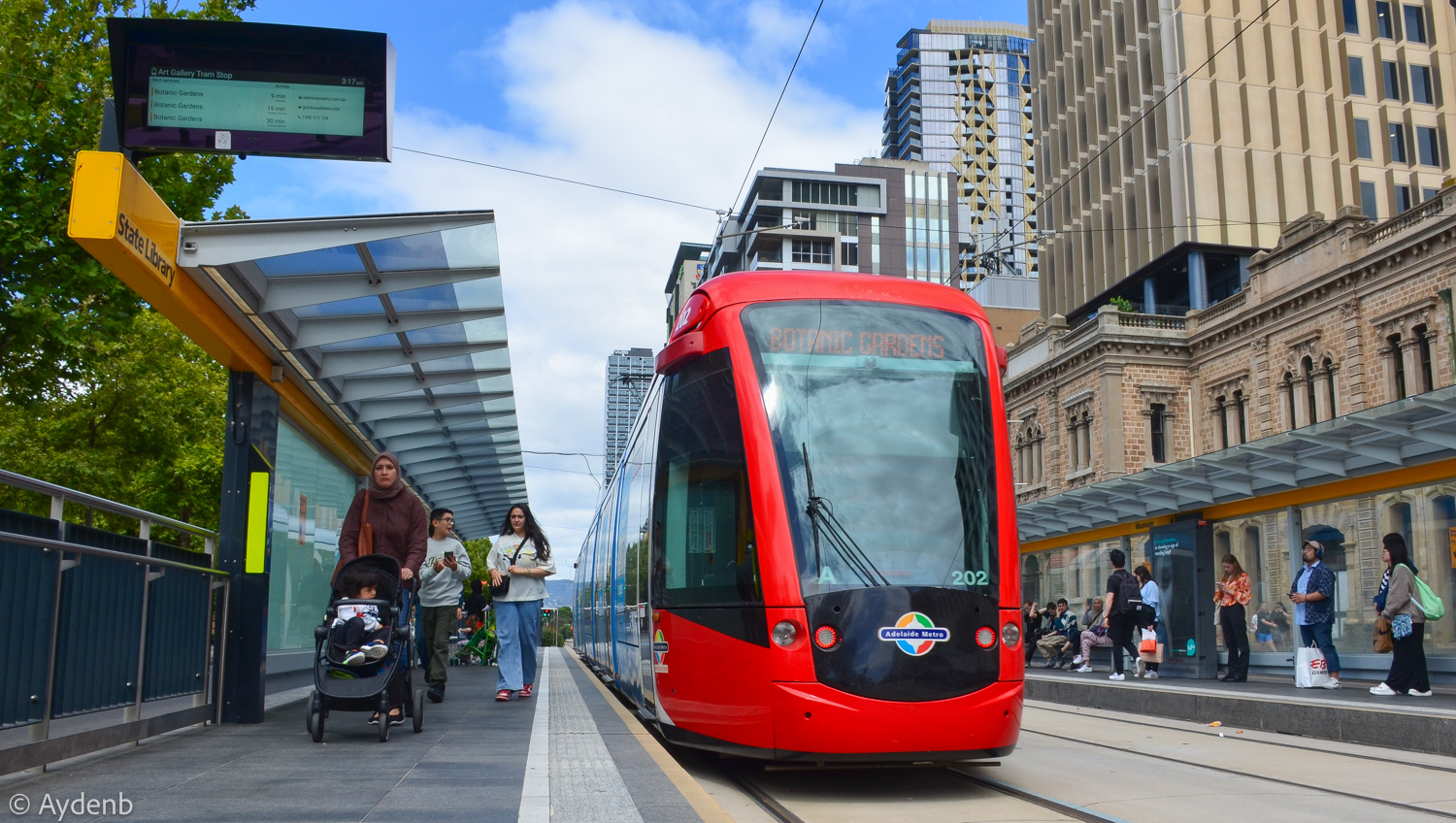 Аделаида, Alstom Citadis 302 № 202
