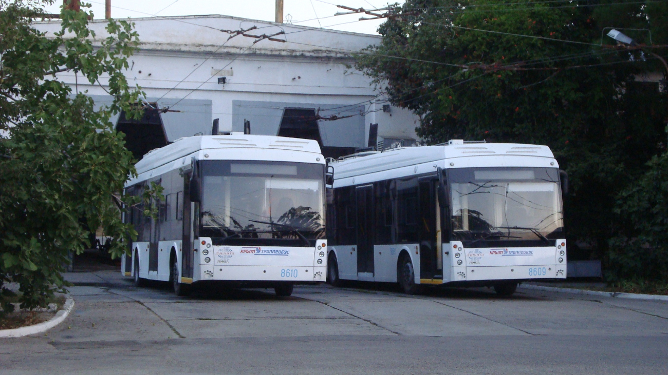 Крымский троллейбус, Тролза-5265.05 «Мегаполис» № 8610