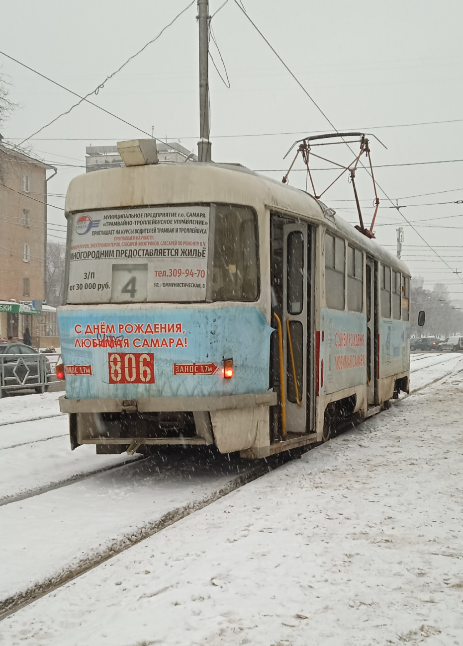 Самара, Tatra T3SU № 806