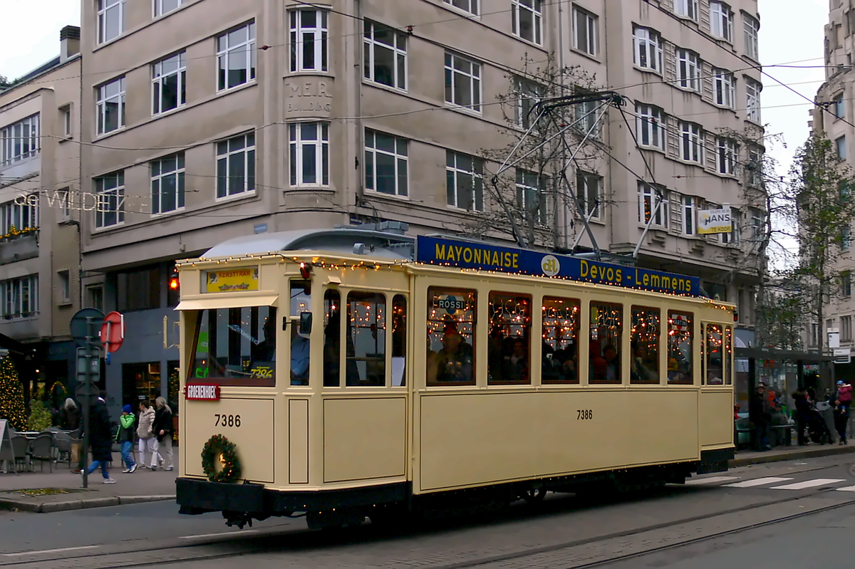 Антверпен, CGTA 4-axle motor car № 7386