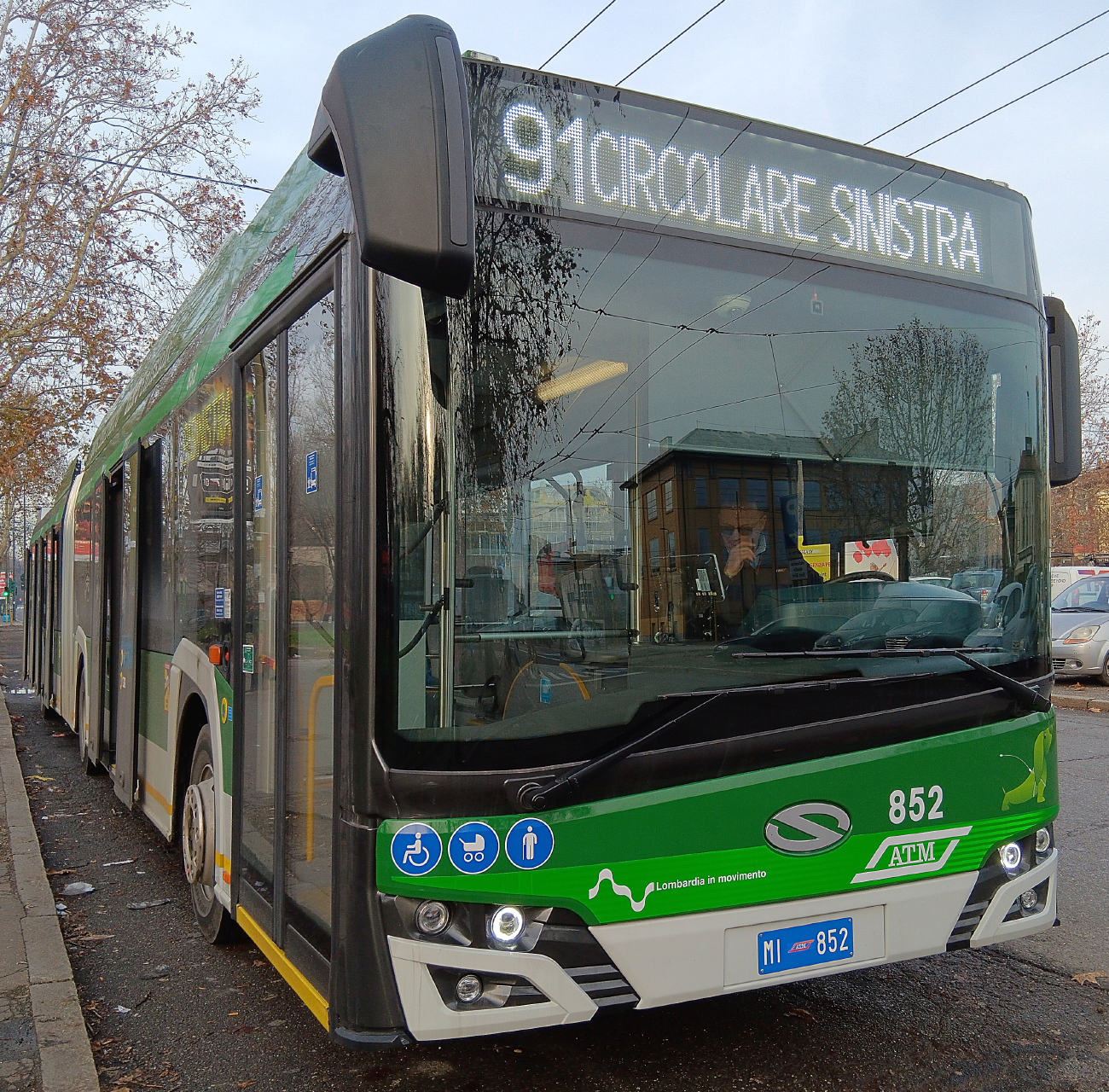 Милан, Solaris Trollino IV 18 Kiepe № 852