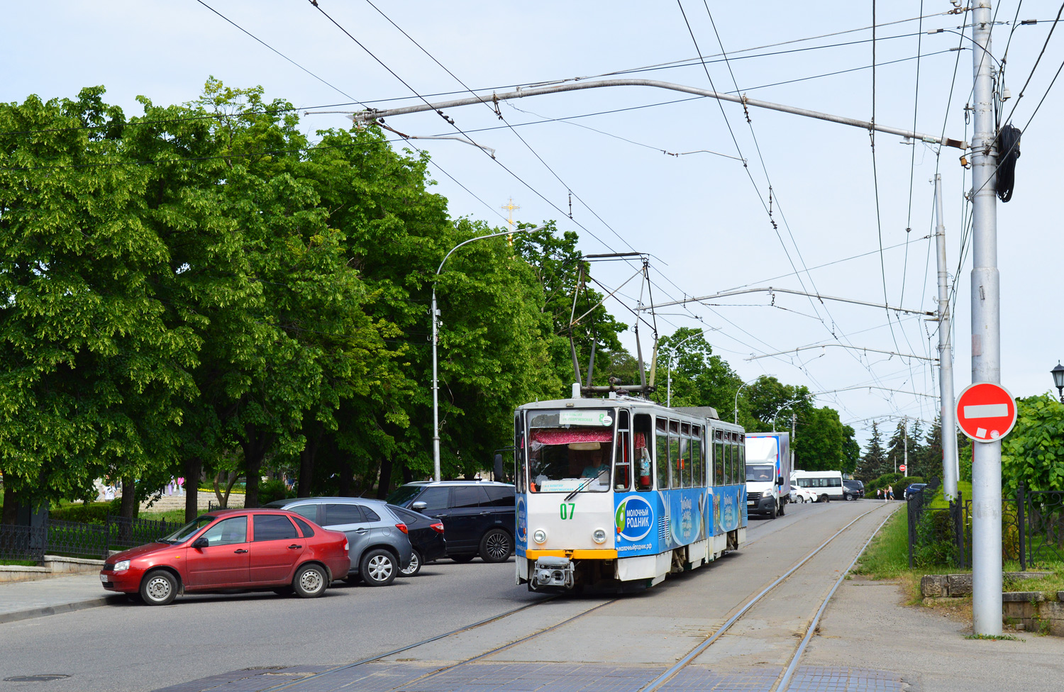 Пятигорск, Tatra KT4D № 07