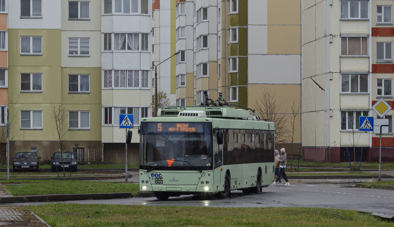 Гомель, МАЗ-203Т70 № 1865; Гомель — Движение на участках с использованием автономного хода
