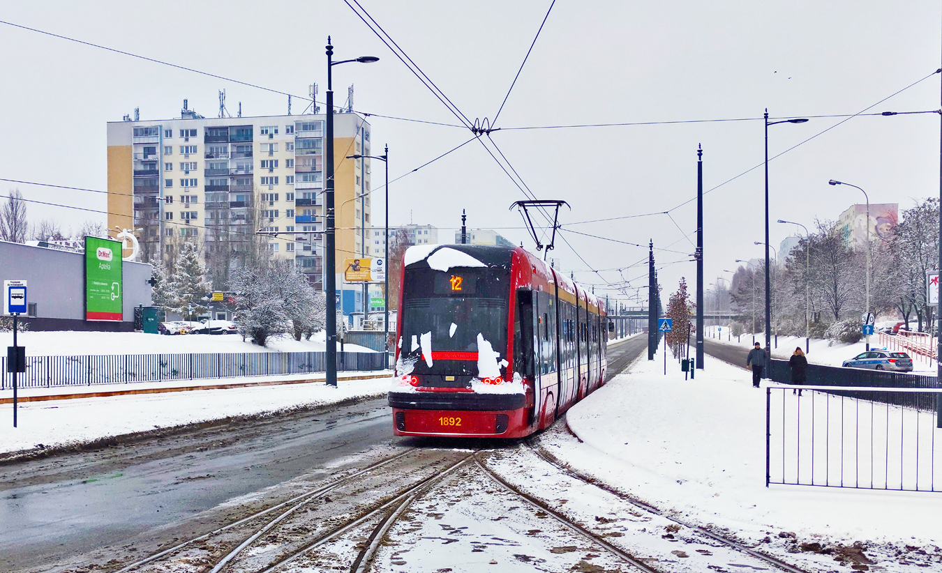 Лодзь, PESA Swing 122NaL № 1892; Лодзь — 125 лет общественному транспорту в Лодзи — 3.12.2023