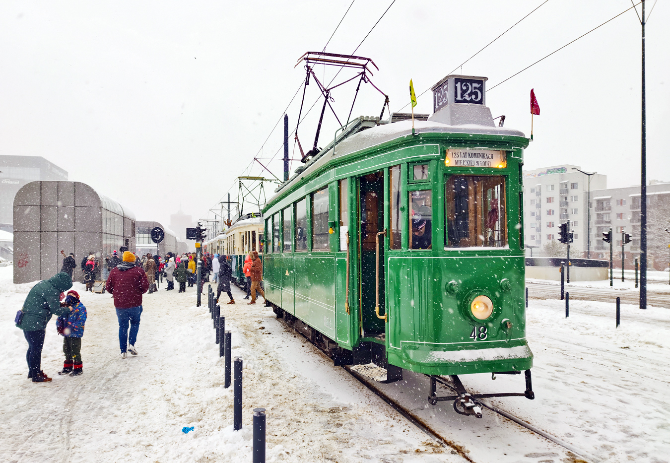 Лодзь, Lilpop II № 48; Лодзь — 125 лет общественному транспорту в Лодзи — 3.12.2023