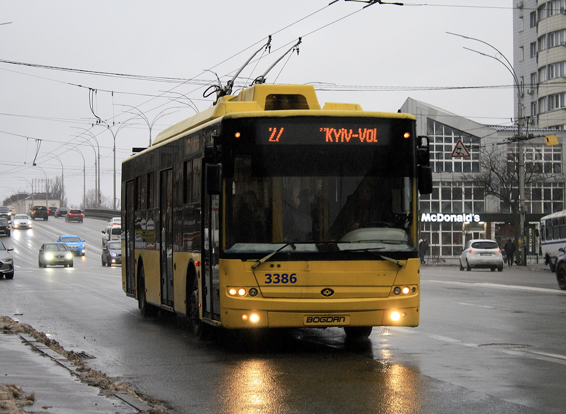 Киев, Богдан Т70110 № 3386
