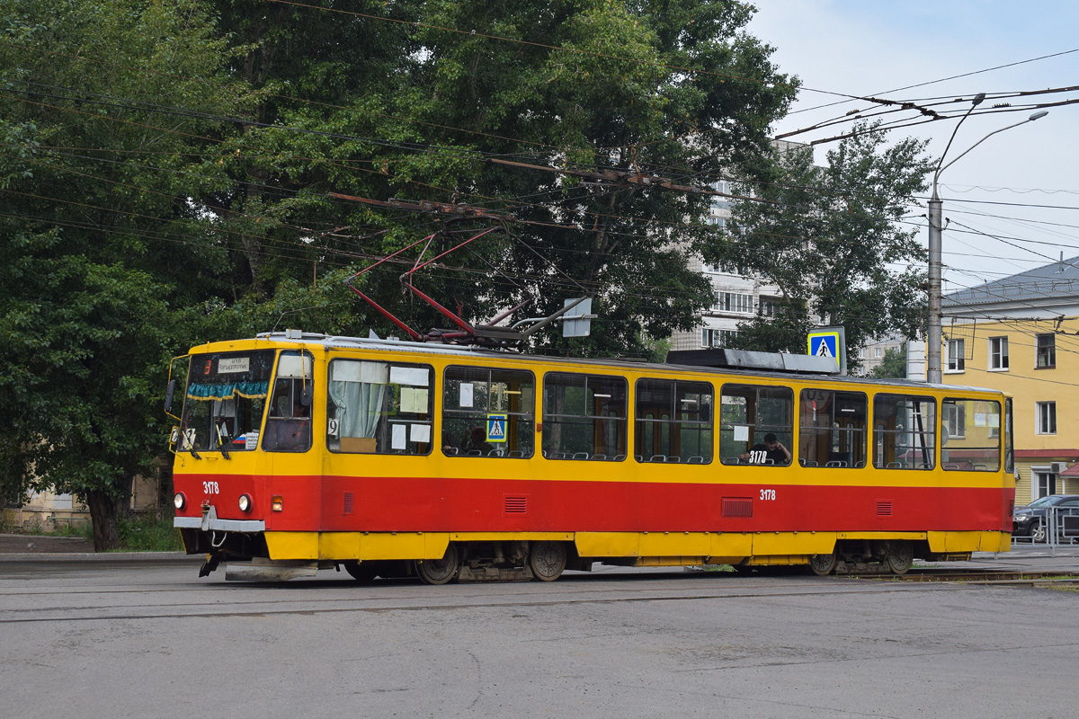 Барнаул, Tatra T6B5SU № 3178
