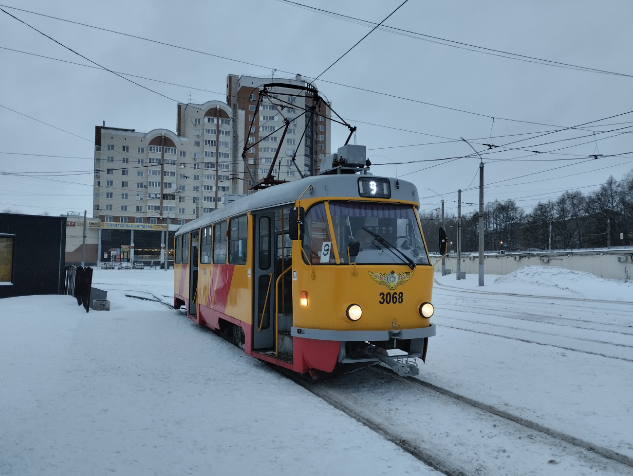 Барнаул, Tatra T3SU КВР Барнаул № 3068