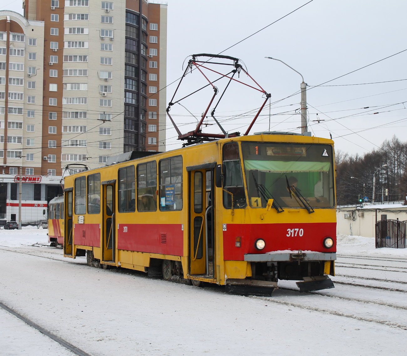 Барнаул, Tatra T6B5SU № 3170