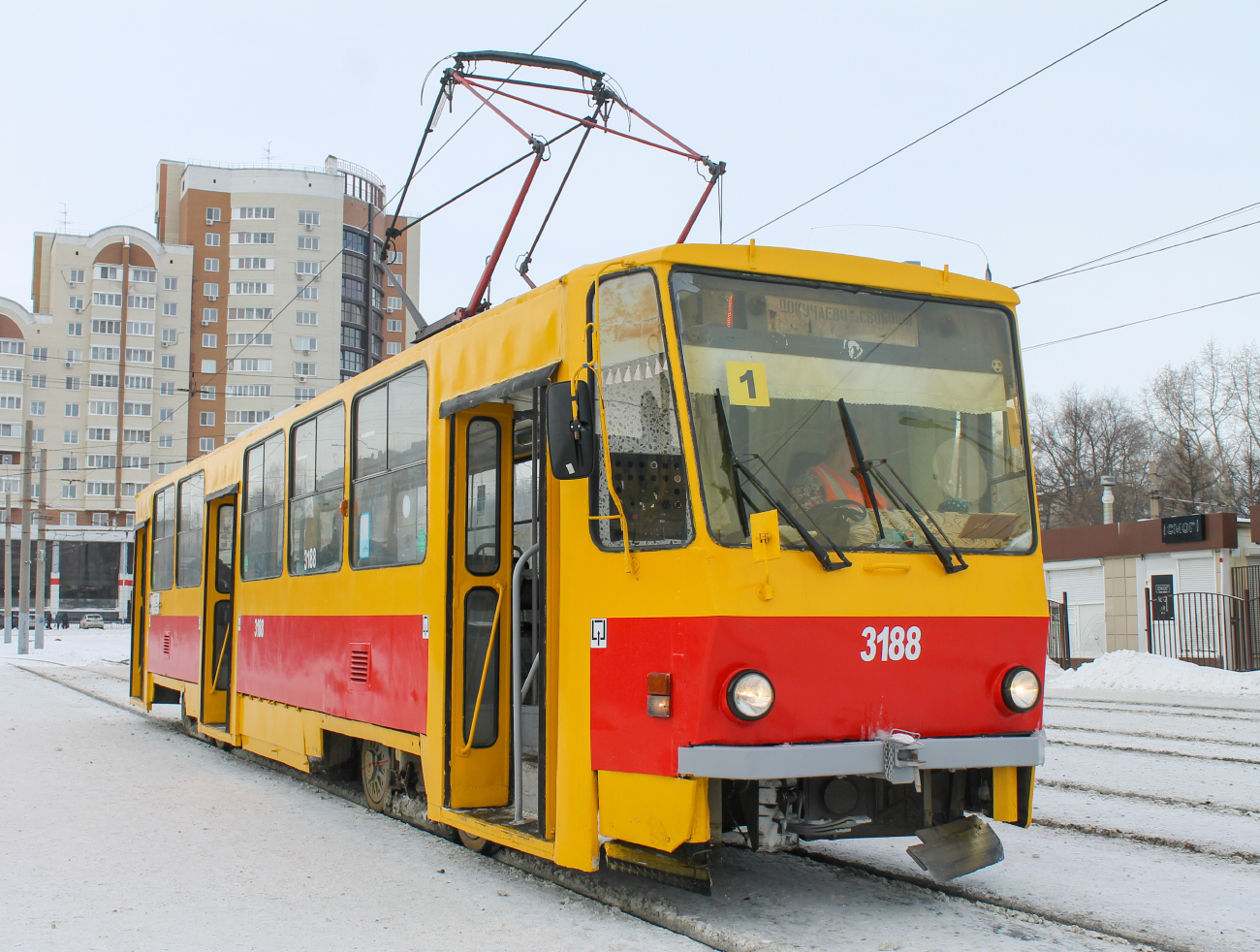 Барнаул, Tatra T6B5SU № 3188