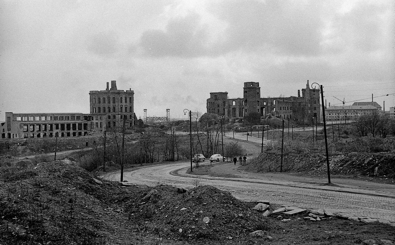 Калининград — Старые фото — Калининградский трамвай