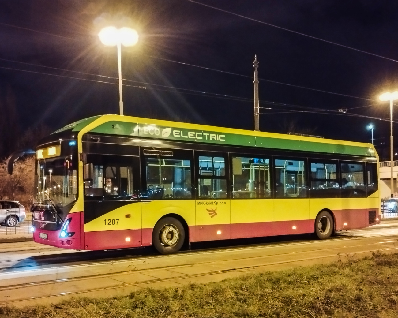 Лодзь, Volvo 7900E № 1207