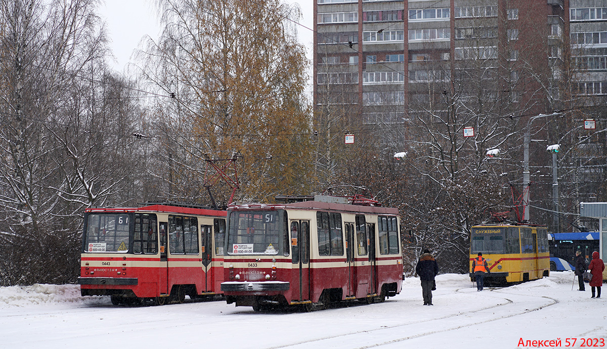 Санкт-Петербург, 71-134К (ЛМ-99К) № 0433
