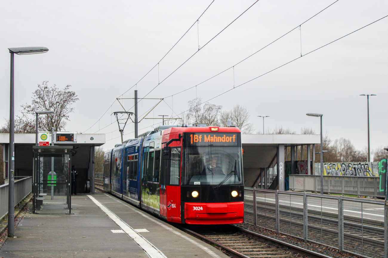 Бремен, AEG GT8N № 3024