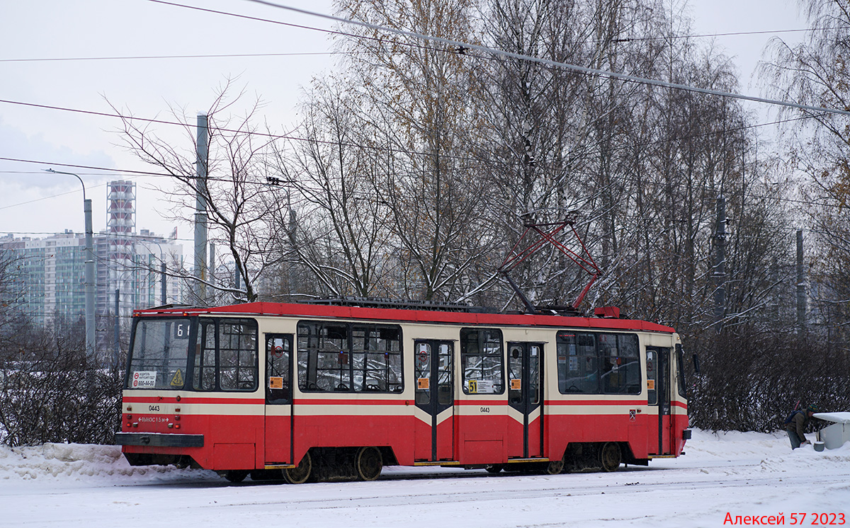 Санкт-Петербург, 71-134К (ЛМ-99К) № 0443