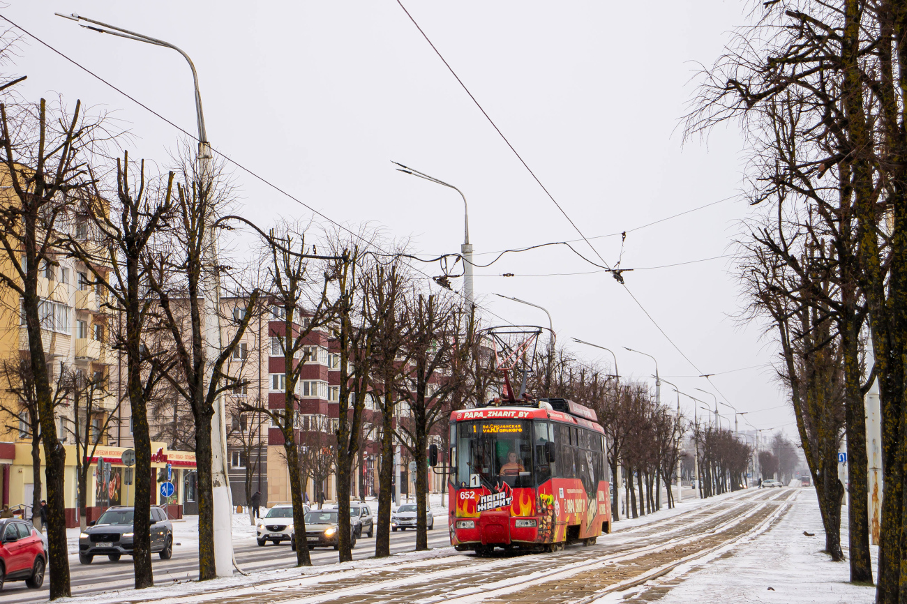 Vitebsk, BKM 62103 č. 652; Vitebsk — Lines in use