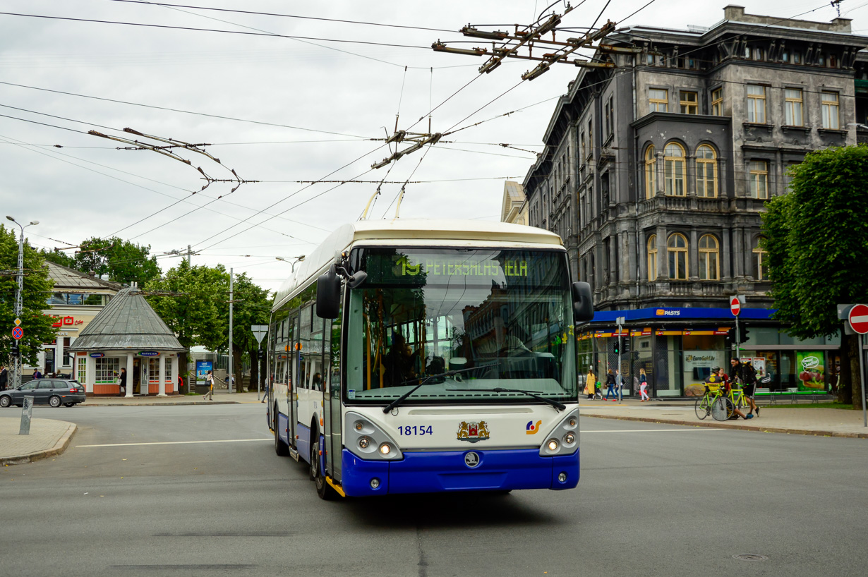 Riga, Škoda 24Tr Irisbus Citelis Nr. 18154