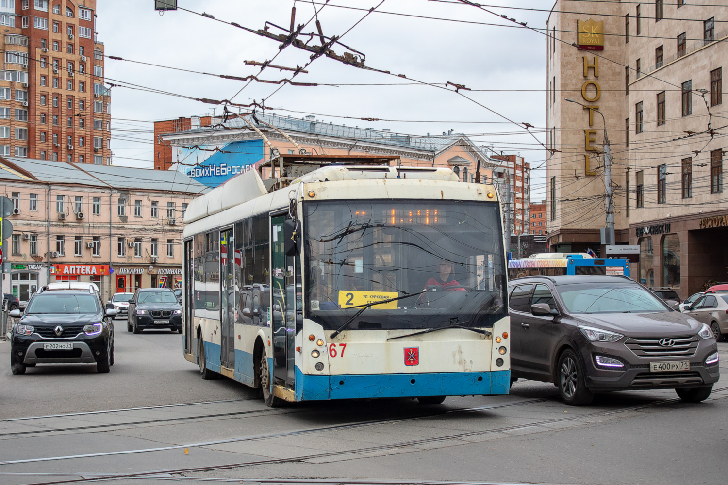 Тула, Тролза-5265.00 «Мегаполис» № 67 Тула, Тролза-5265.00 «Мегаполис» № 67