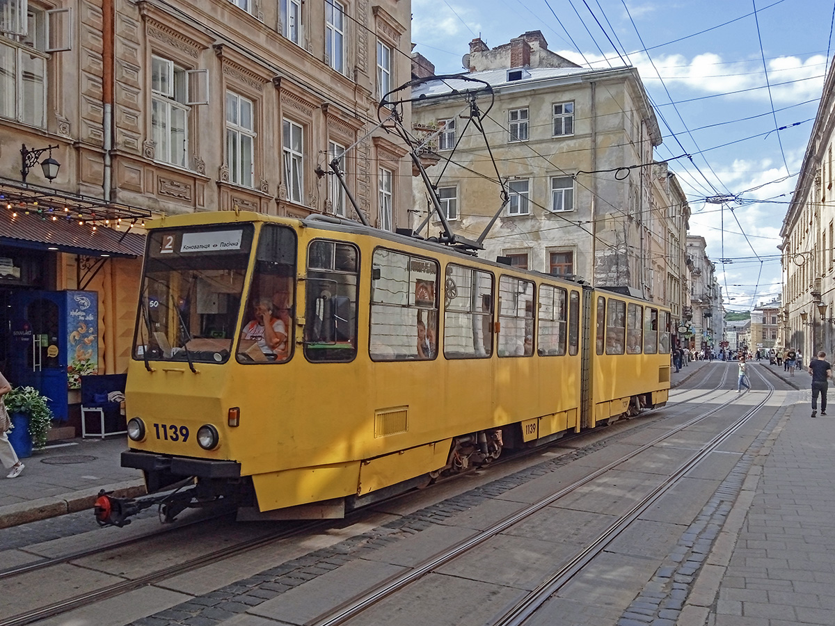 Львов, Tatra KT4SU № 1139
