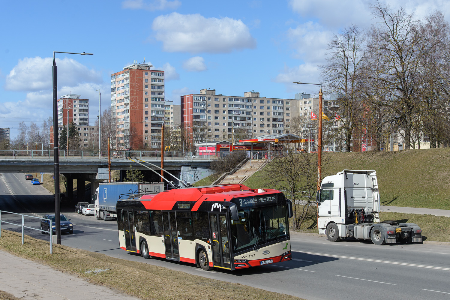 Wilno, Solaris Trollino IV 12 Škoda Nr 2747 Wilno, Solaris Trollino IV 12 Škoda Nr 2747