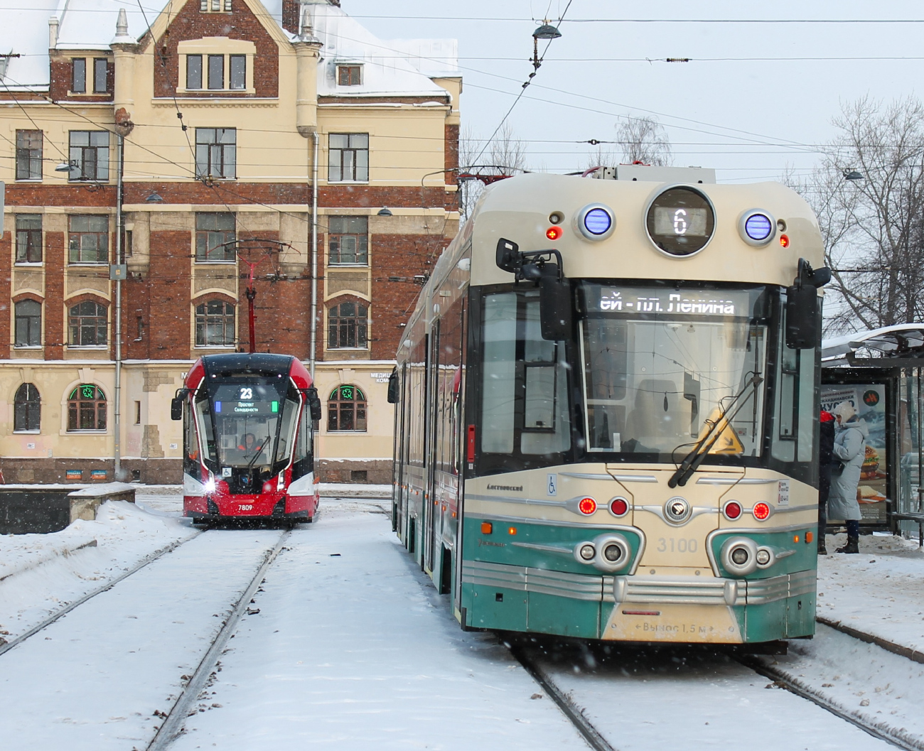 Санкт-Петербург, 71-923М «Богатырь-М» № 7809; Санкт-Петербург, 71-431Р «Достоевский» № 3100