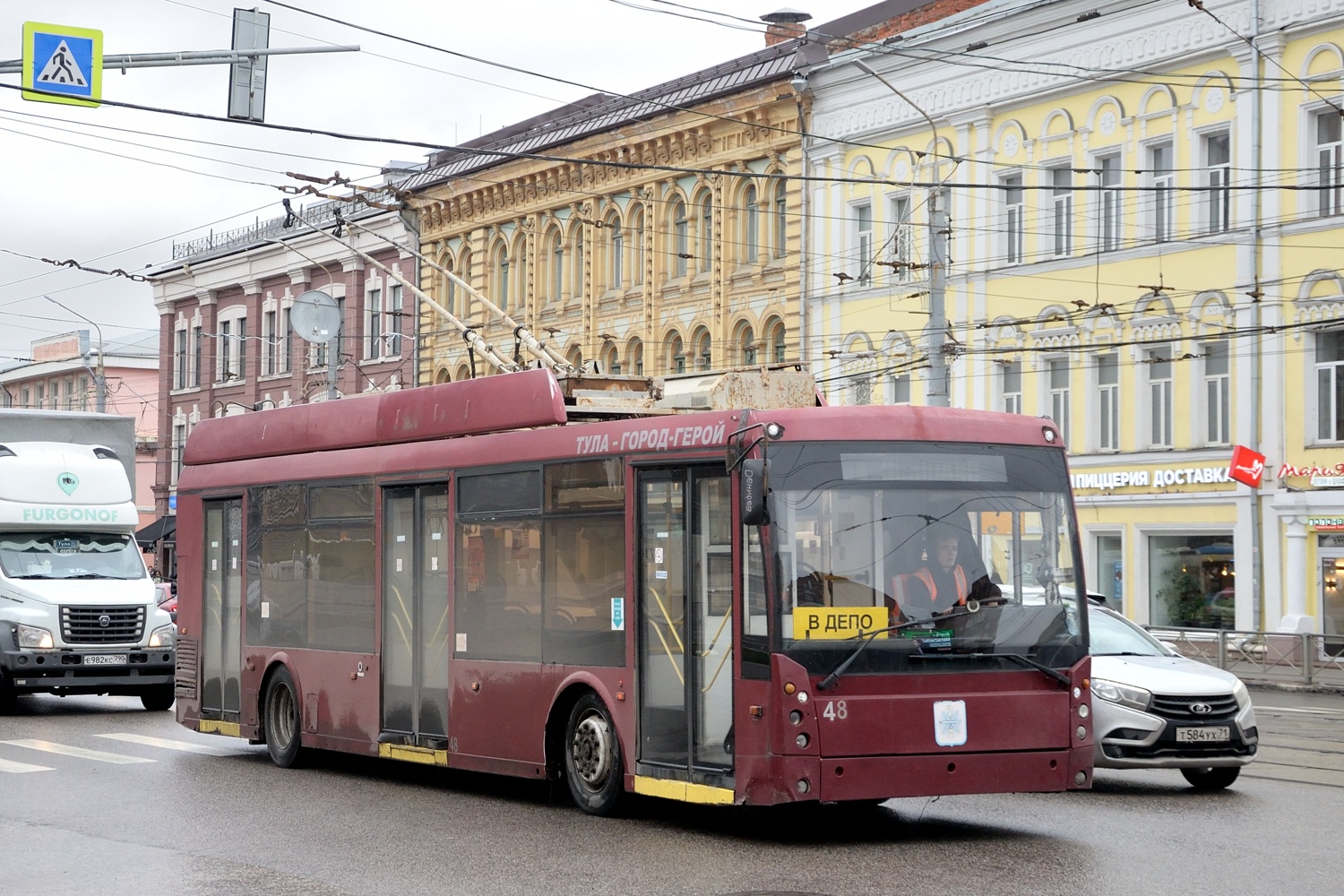 Тула, Тролза-5265.00 «Мегаполис» № 48 Тула, Тролза-5265.00 «Мегаполис» № 48