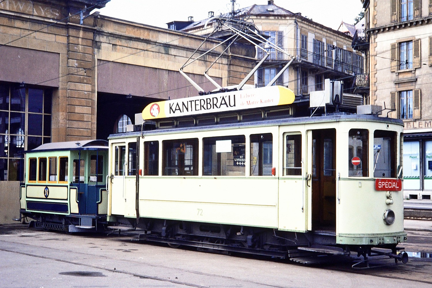 Neuchâtel, TN Ce 2/2 č. 72 Neuchâtel, TN Ce 2/2 č. 72