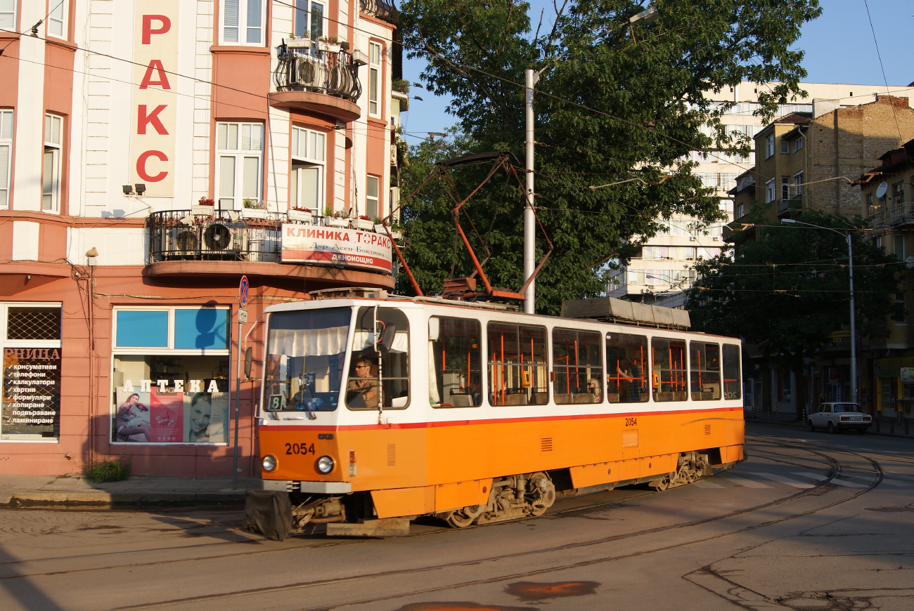Sofia, Tatra T6A2SF Nr. 2054