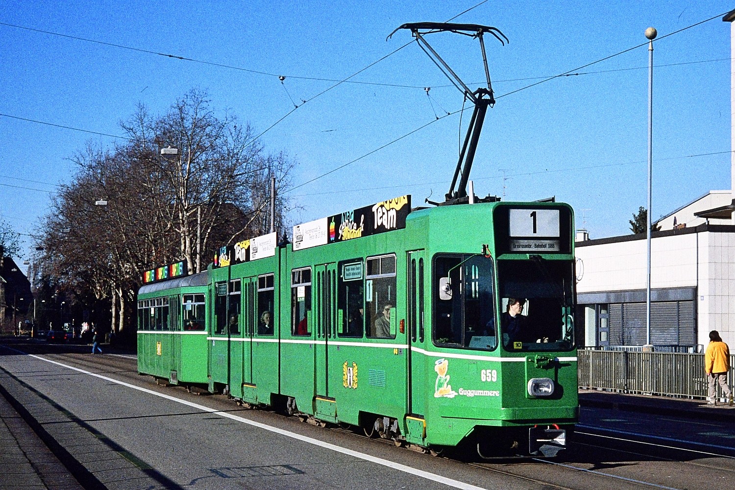 Базель, FFA/SWP B4 № 1463; Базель, Schindler/Siemens Be 4/6 № 659