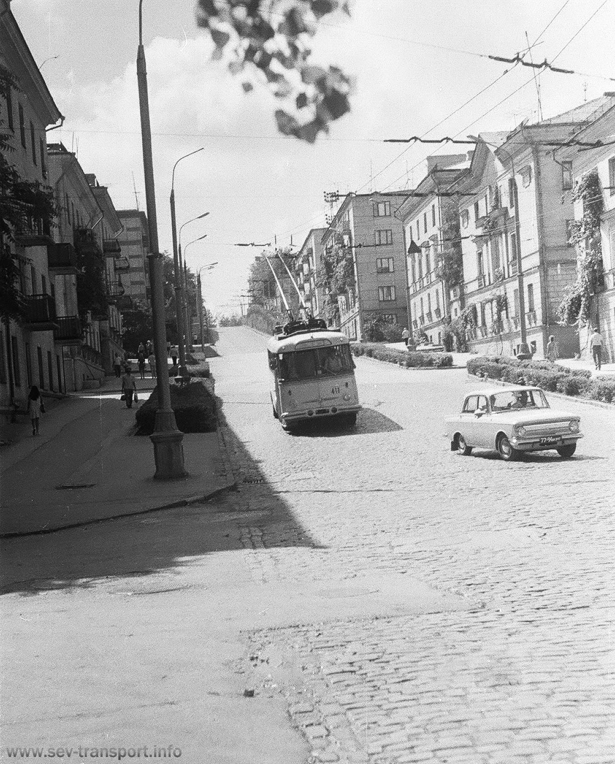 Севастополь, Škoda 9Tr14 № 411; Севастополь — Исторические фотографии троллейбусов