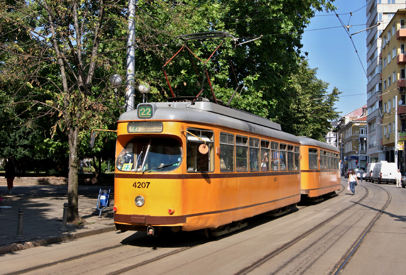 София, Duewag T4 № 4207