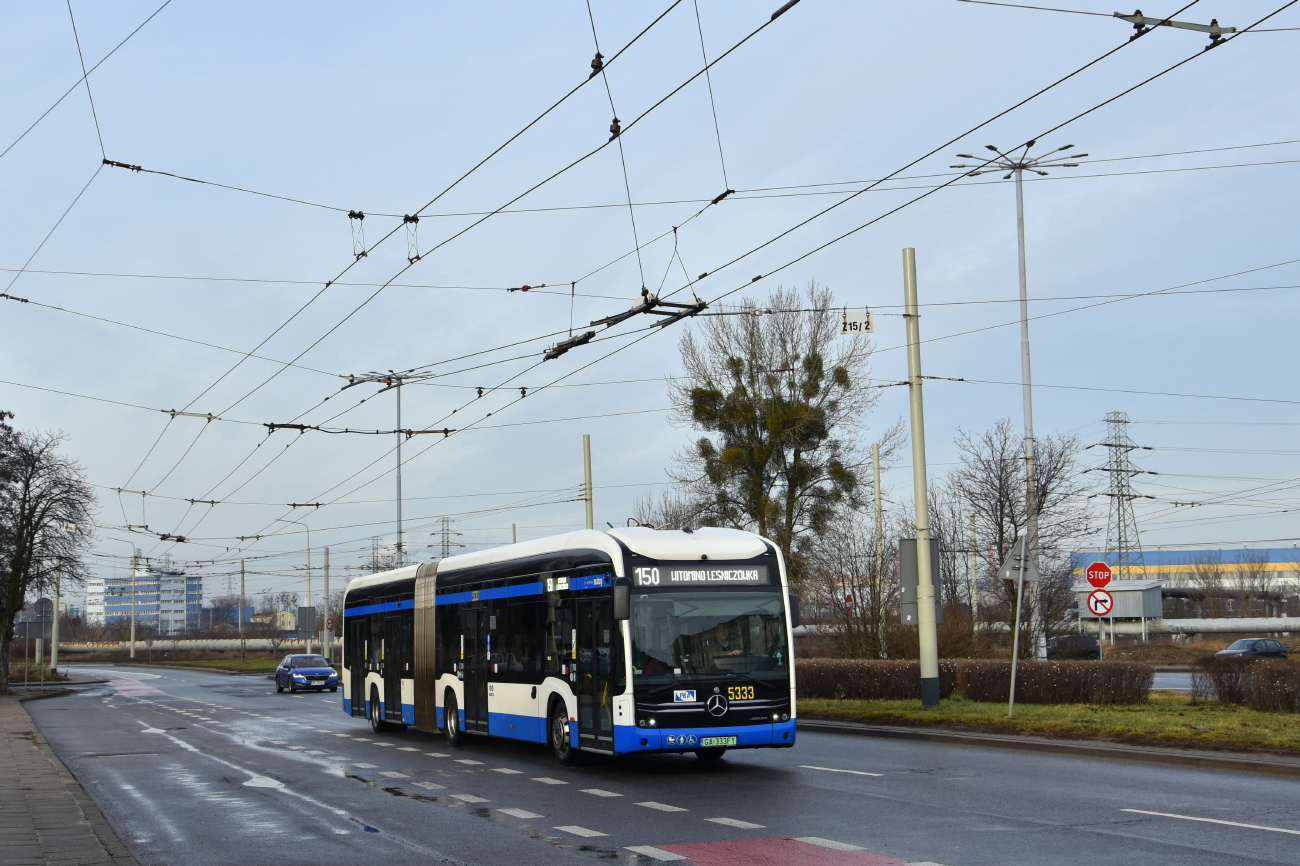 Гдыня, Mercedes-Benz eCitaro G № 5333