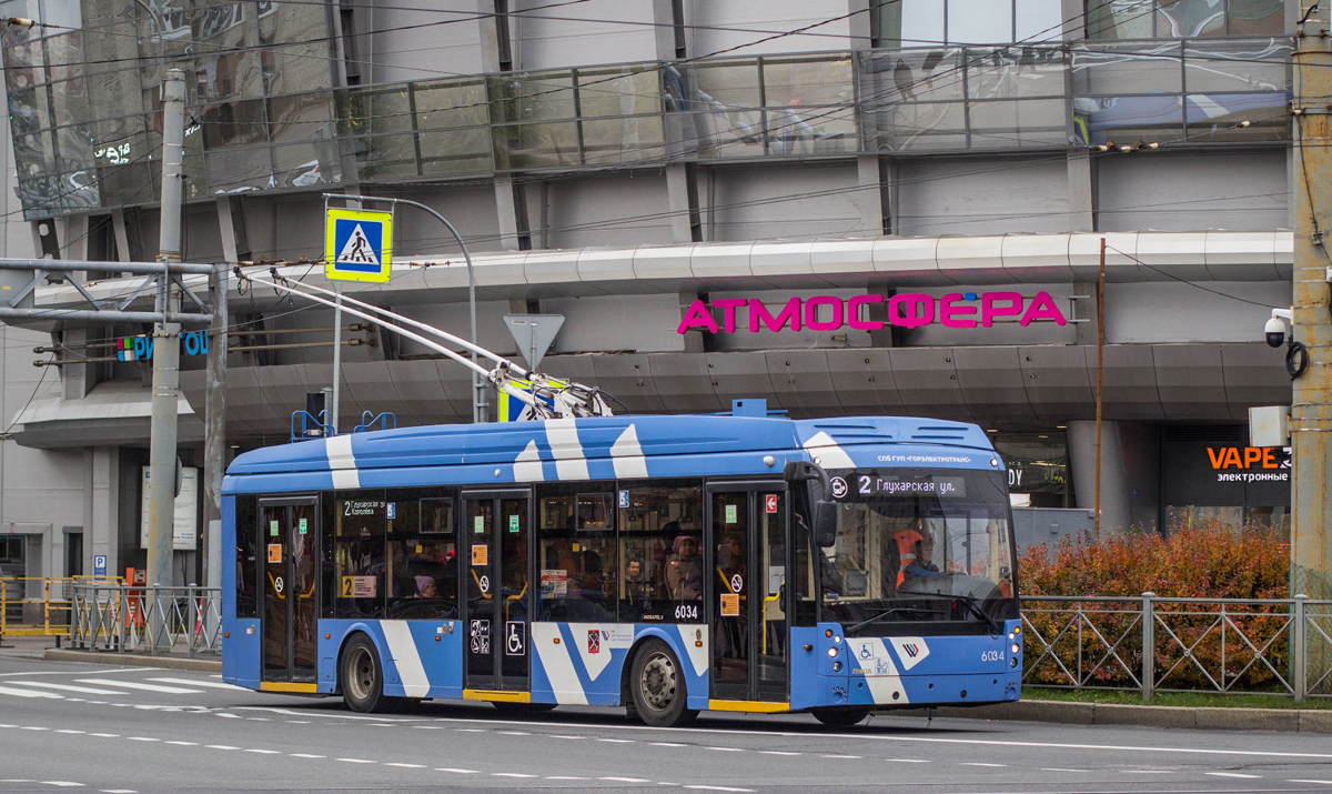 Санкт-Петербург, Тролза-5265.08 «Мегаполис» № 6034