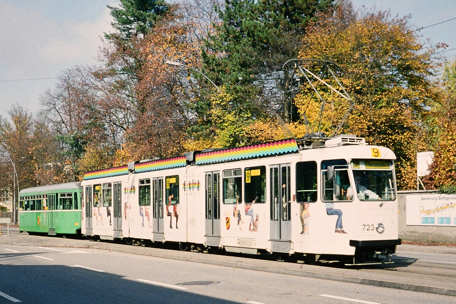 Берн, SWS/BBC Be 8/8 № 723