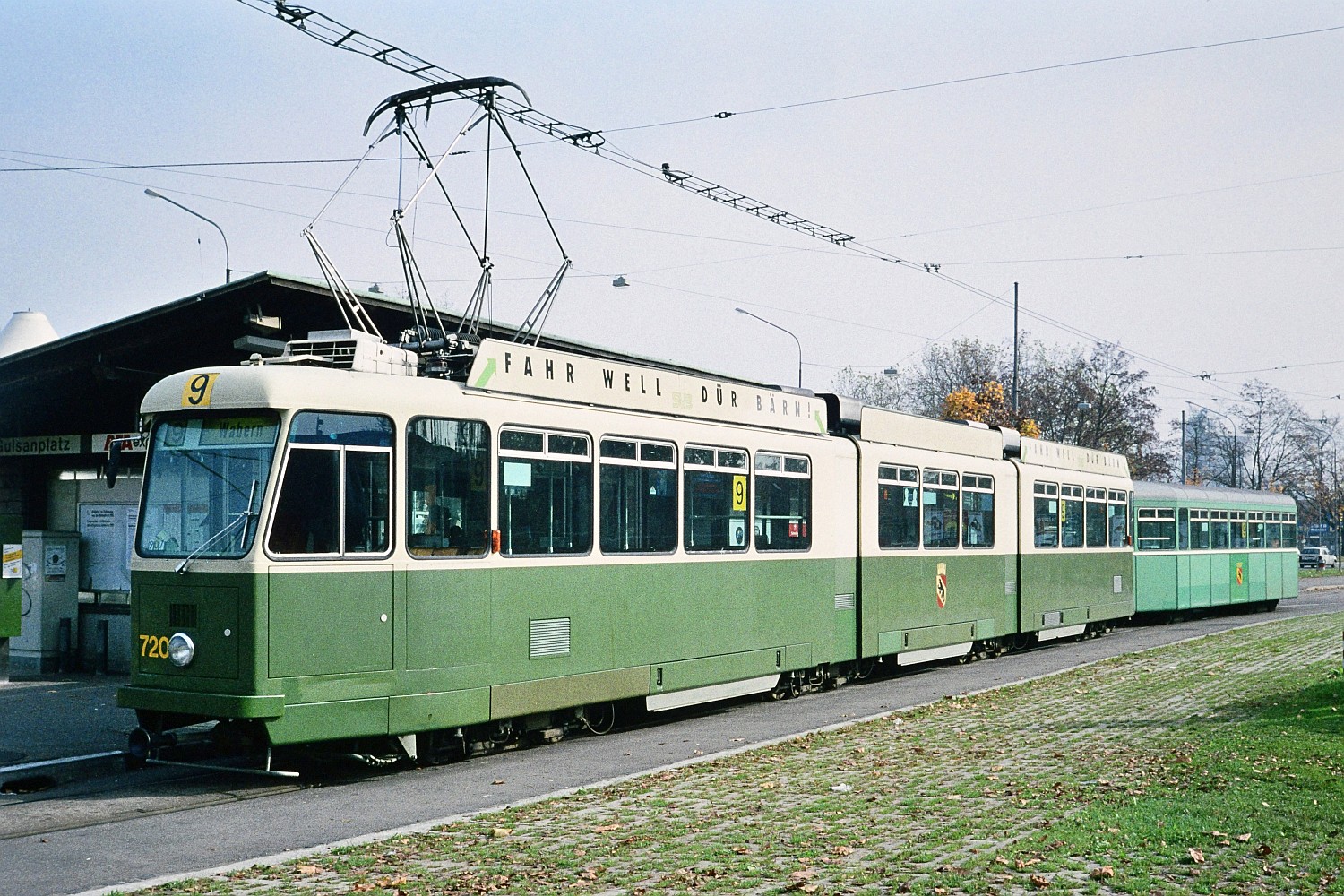 Берн, SWS/BBC Be 8/8 № 720; Берн, FFA/SWP B4 № 341