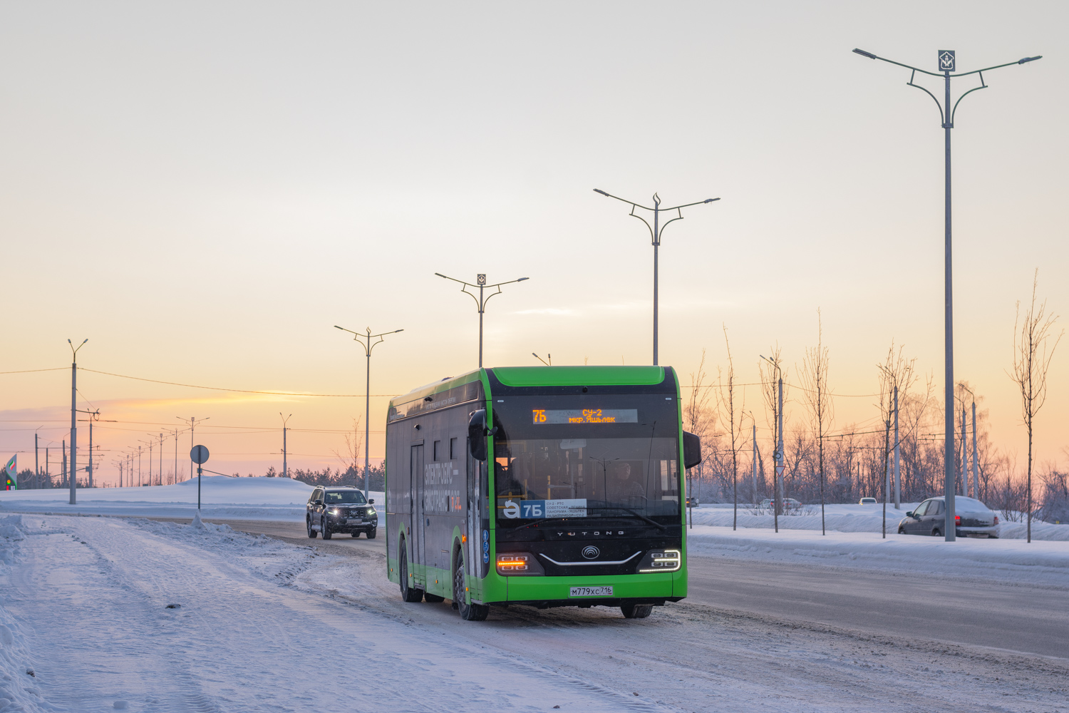 Альметьевск, Yutong ZK6106BEVG (QazTehna) № М 779 ХС 716