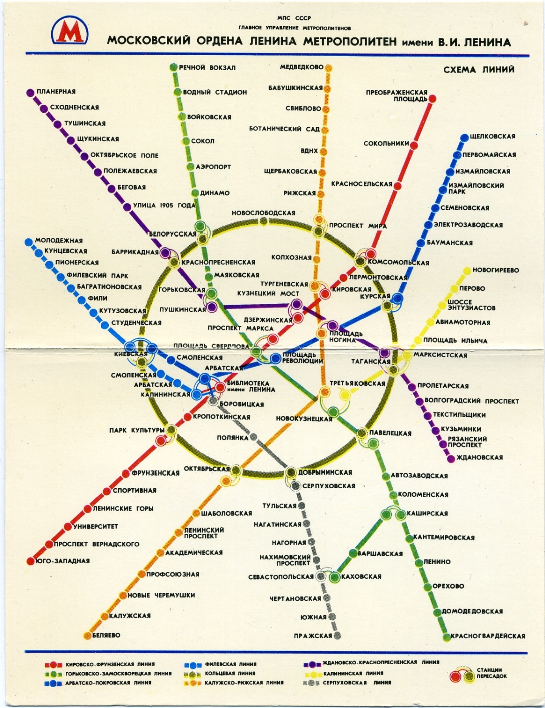 Москва — Метрополитен — Схемы