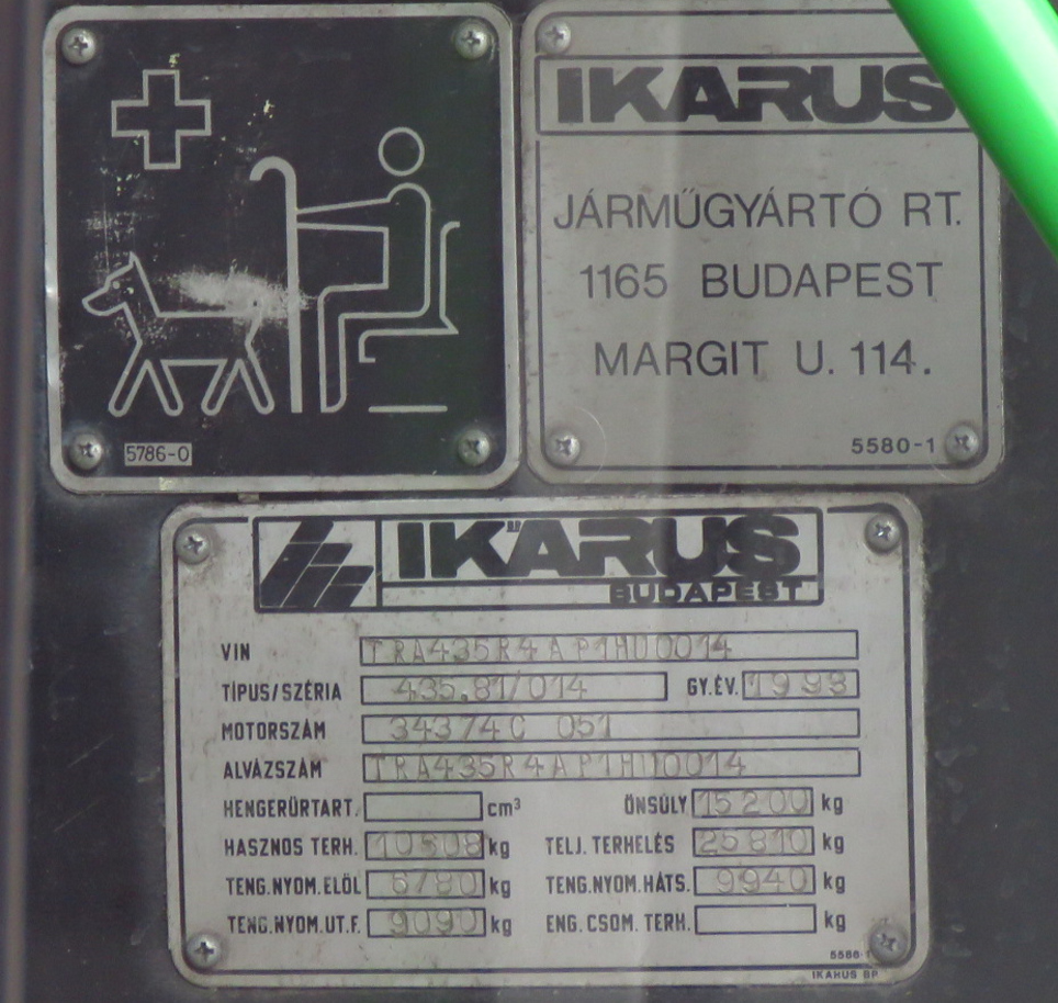 Будапешт, Ikarus 435.81F № 300 Будапешт, Ikarus 435.81F № 300