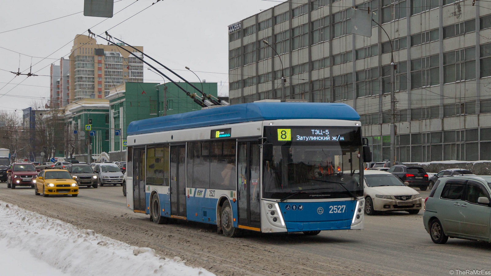 Новосибирск, УТТЗ-6241.01 «Горожанин» № 2527