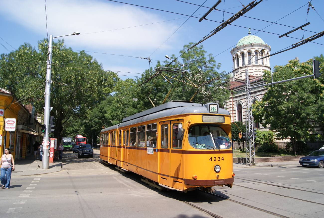 София, Duewag GT6 № 4234