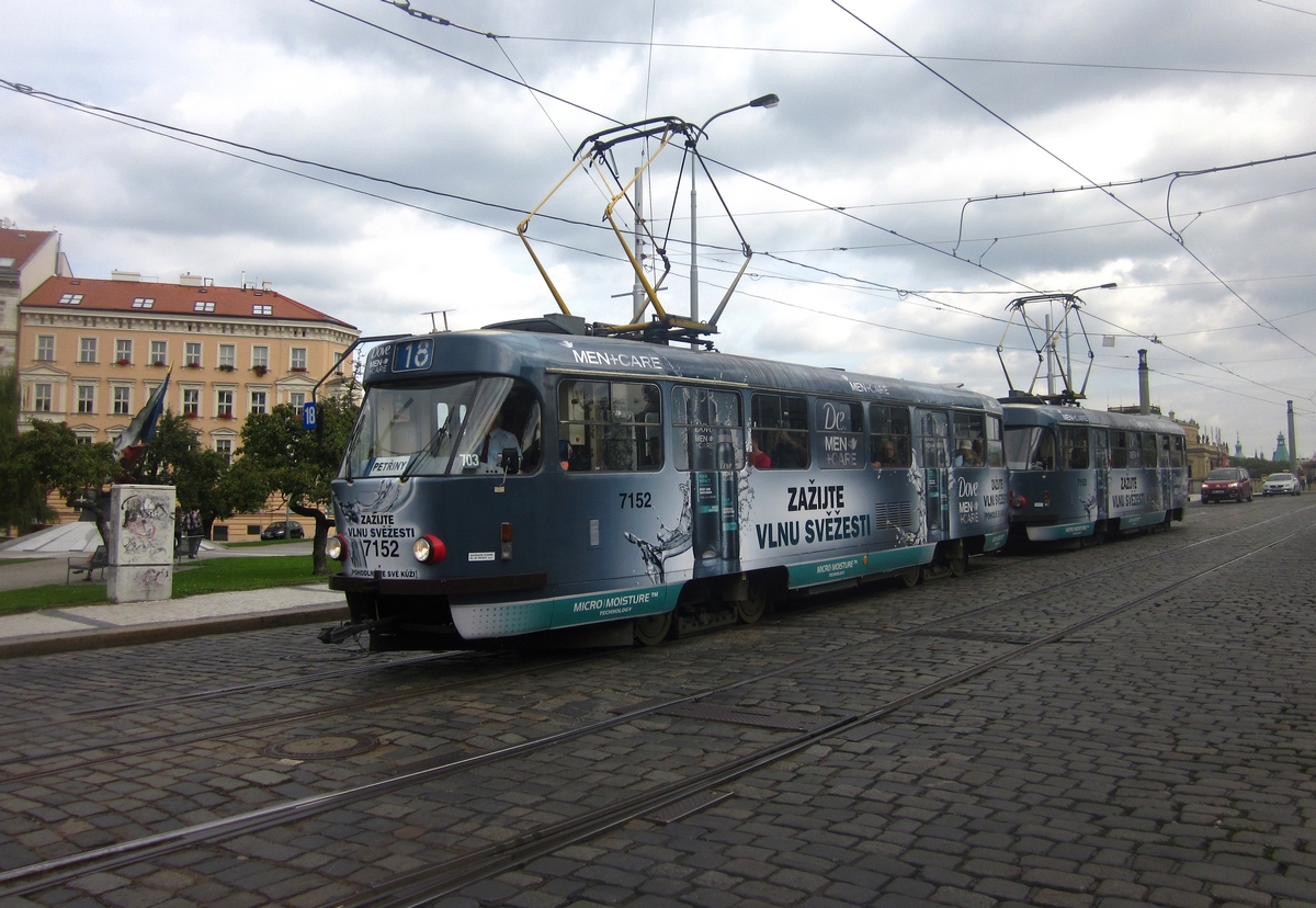 Прага, Tatra T3SUCS № 7152