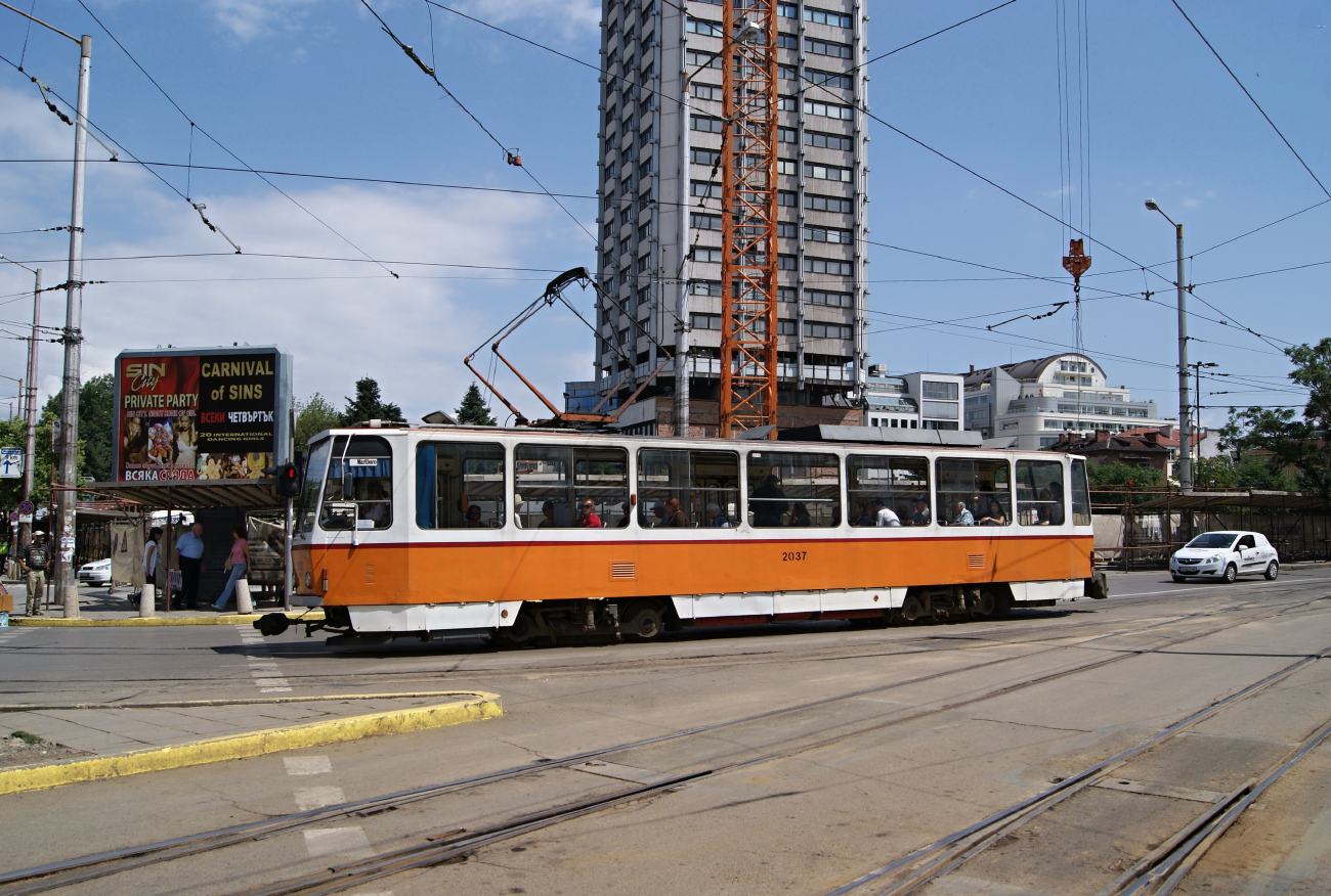 索菲亞, Tatra T6A2B # 2037