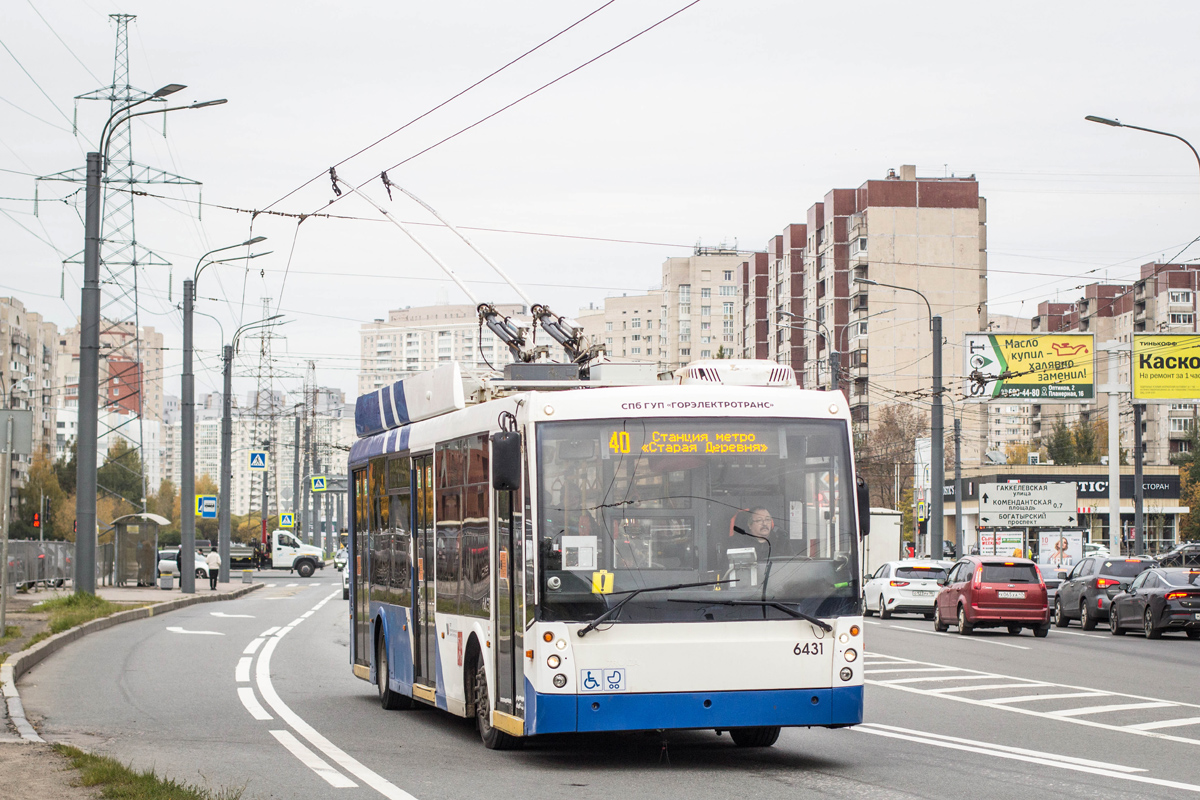 Санкт-Петербург, Тролза-5265.00 «Мегаполис» № 6431